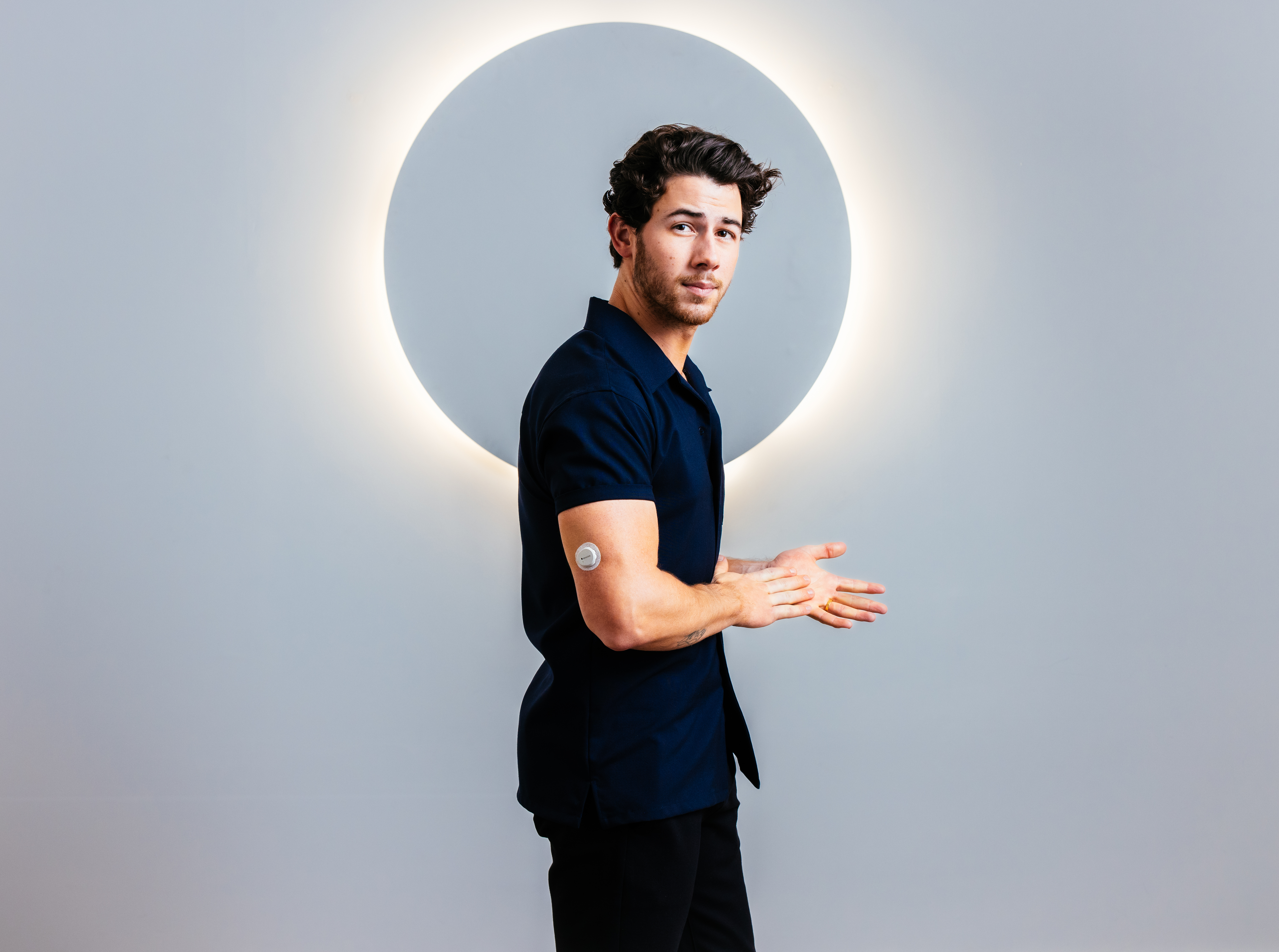 Nick Jonas was diagnosed with diabetes type 1 at 13 years old. Photo / Dexcom