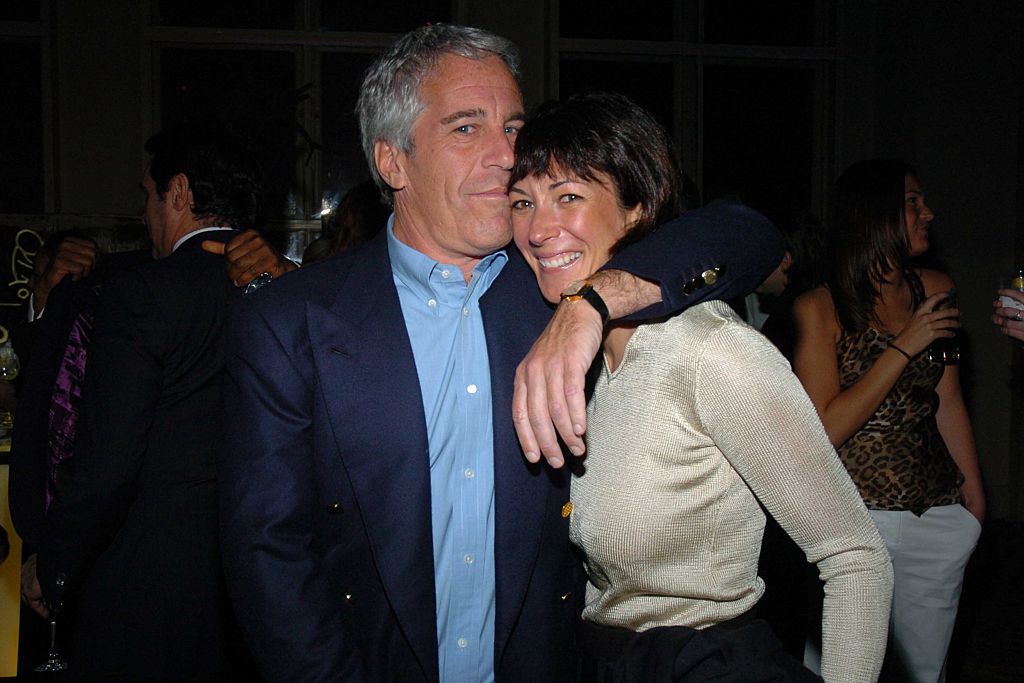 Ghislaine Maxwell said her association with the late Jeffrey Epstein (left) became