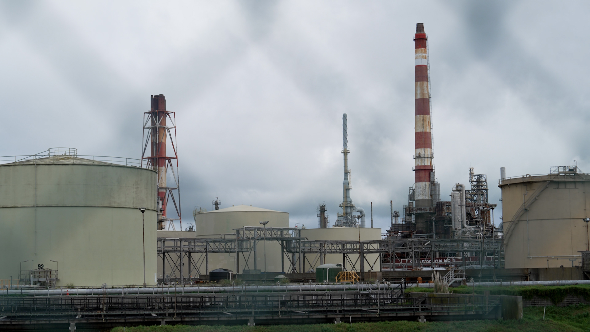 The Marsden Point oil refining site after its full decommissioning in 2024.