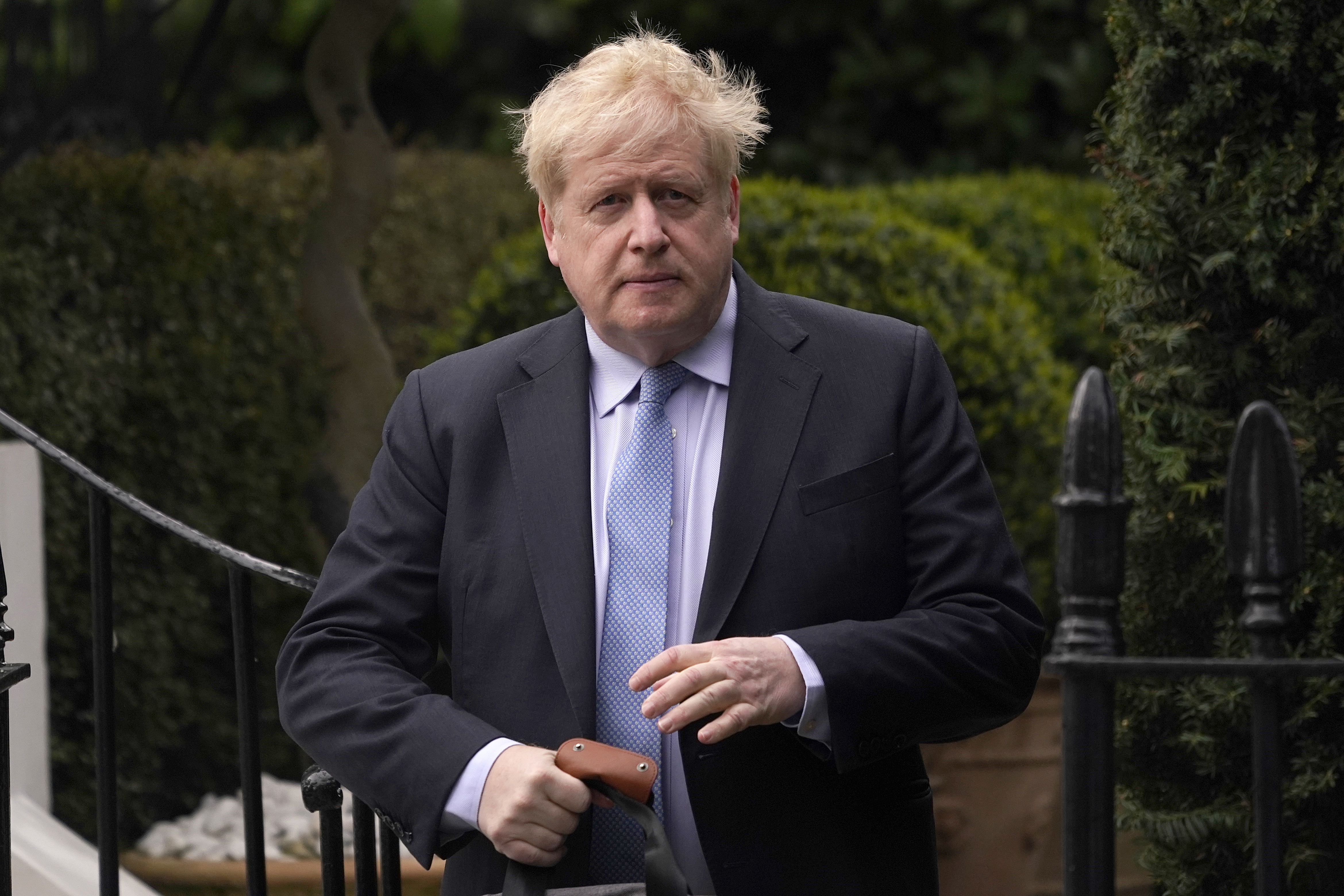 Former British Prime Minister Boris Johnson. Photo / AP