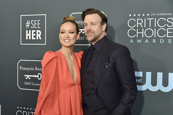 Olivia Wilde and Jason Sudeikis during the arrivals for the 25th Annual Critics' Choice Awards at Barker Hangar on January 12, 2020 in Santa Monica, CA. Photo / Getty Images