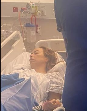 Jacqui Siou spent 17 days in Wellington Hospital.