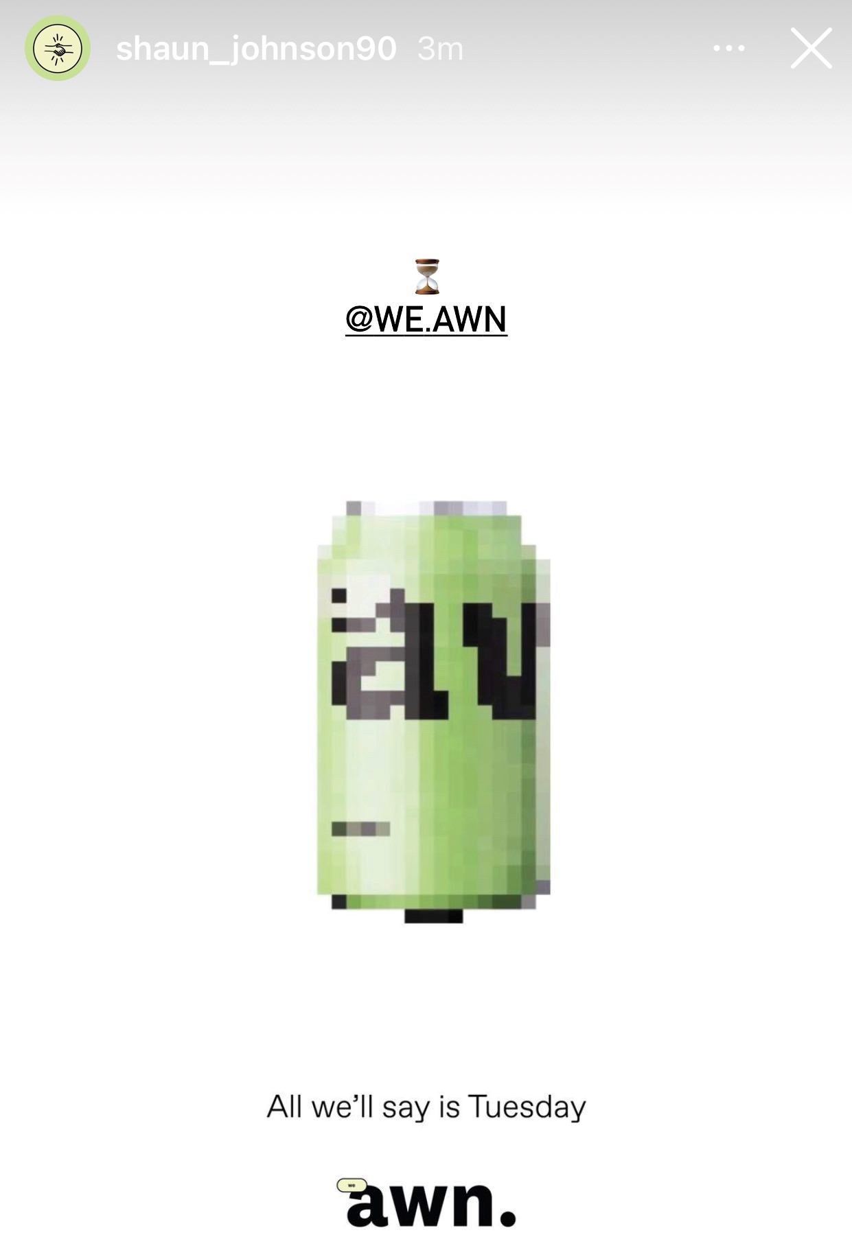 Shaun Johnson posted about the new drinks venture on his Instagam. Photo / Instagram