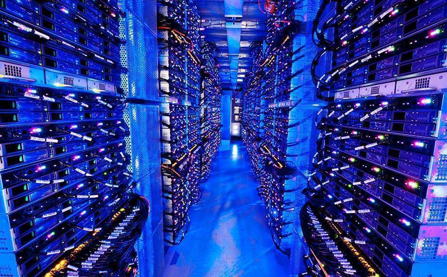 Inside a Microsoft data centre in the UK. Photo / Microsoft