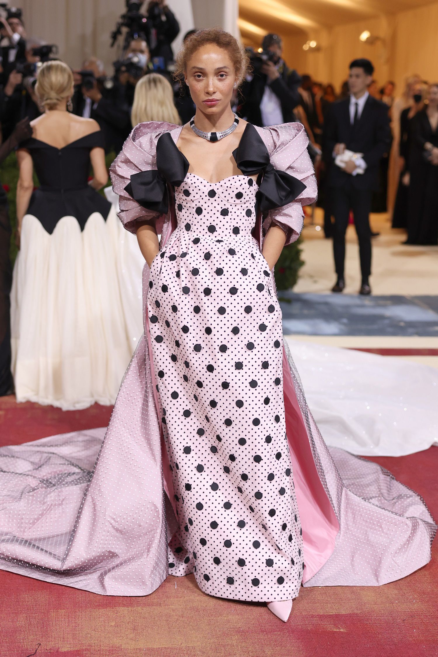 She's a riot: Model, activist and actor Adwoa Aboah attends the Met Gala in May. Photo / Getty Images