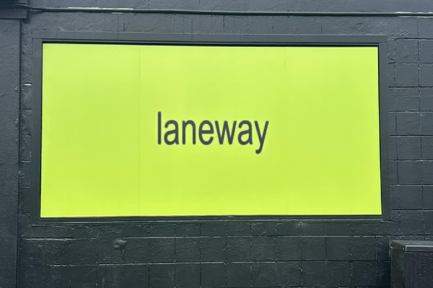 The billboard was put up in Ponsonby near ANZ. Photo / ZM