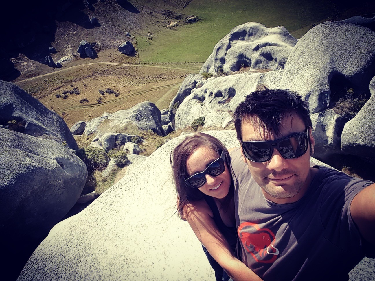 Dr Sophie Walker with partner, NZSAS Lance Corporal Nik Kahotea.
