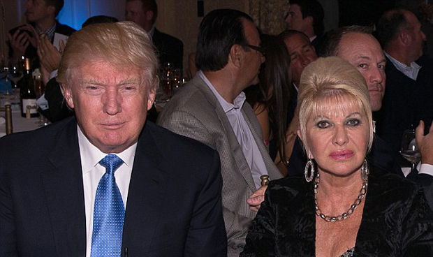 An online news outlet resurfaced claims made by Donald Trump's first wife Ivana that he 'raped' her in 1989. Photo / Getty Images