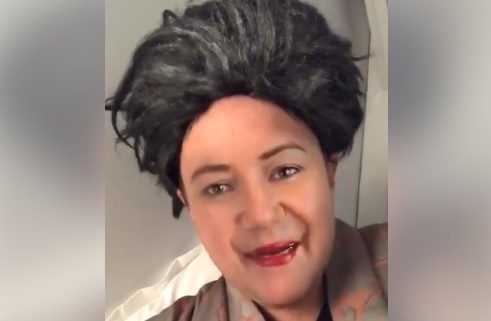 Comedian Tom Sainsbury uses a simple SnapChat filter to impersonate politicians like Paula Bennett. The report's authors say such obvious satire could get stamped on by over-reaching legislation.