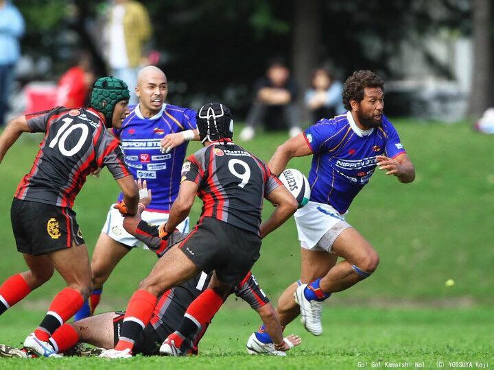 Pita Alatini in action for the Seawaves. Photo / Pita Alatini