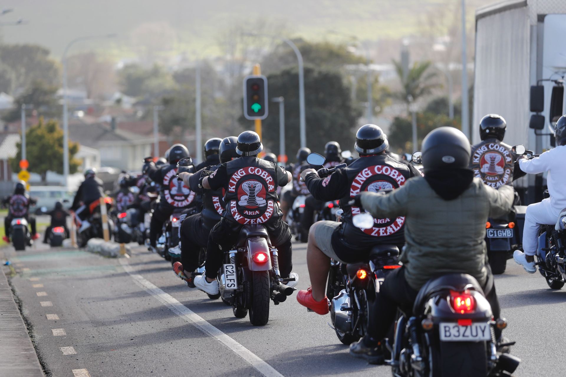 The Government's ban on gang patches in public aims to reduce their fear and intimidation, even though there are already offences in place against intentional intimidation. Photo / Dean Purcell