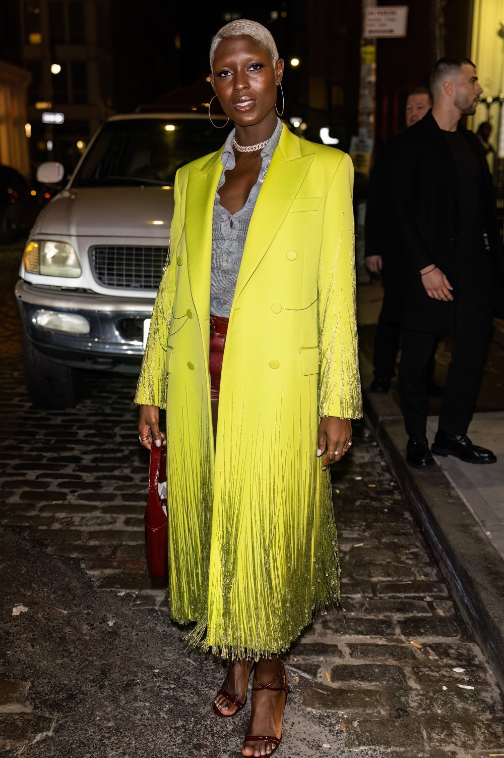 Actress Jodie Turner-Smith is seen arriving to the Gucci Ancora Collection Party in Celebration of the Gucci New York Wooster Boutique Reopening during New York Fashion Week on February 10, 2024 in New York City. Photo / Getty Images