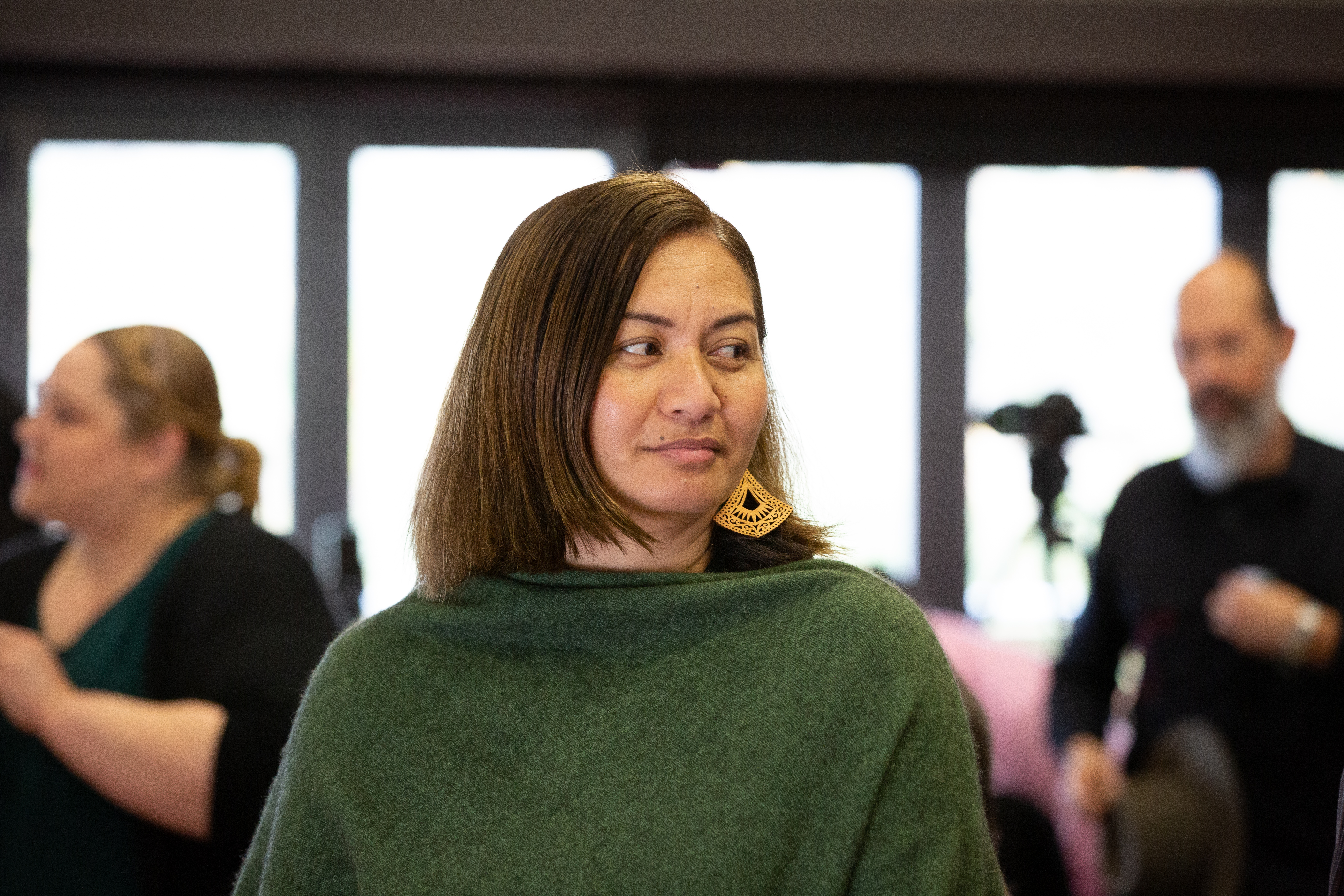 Green Party co-leader Marama Davidson at the party AGM. Photo / Sylvie Whinray