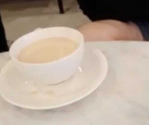 Fraser Lee’s cursed cup of tea. Photo / The Spinoff