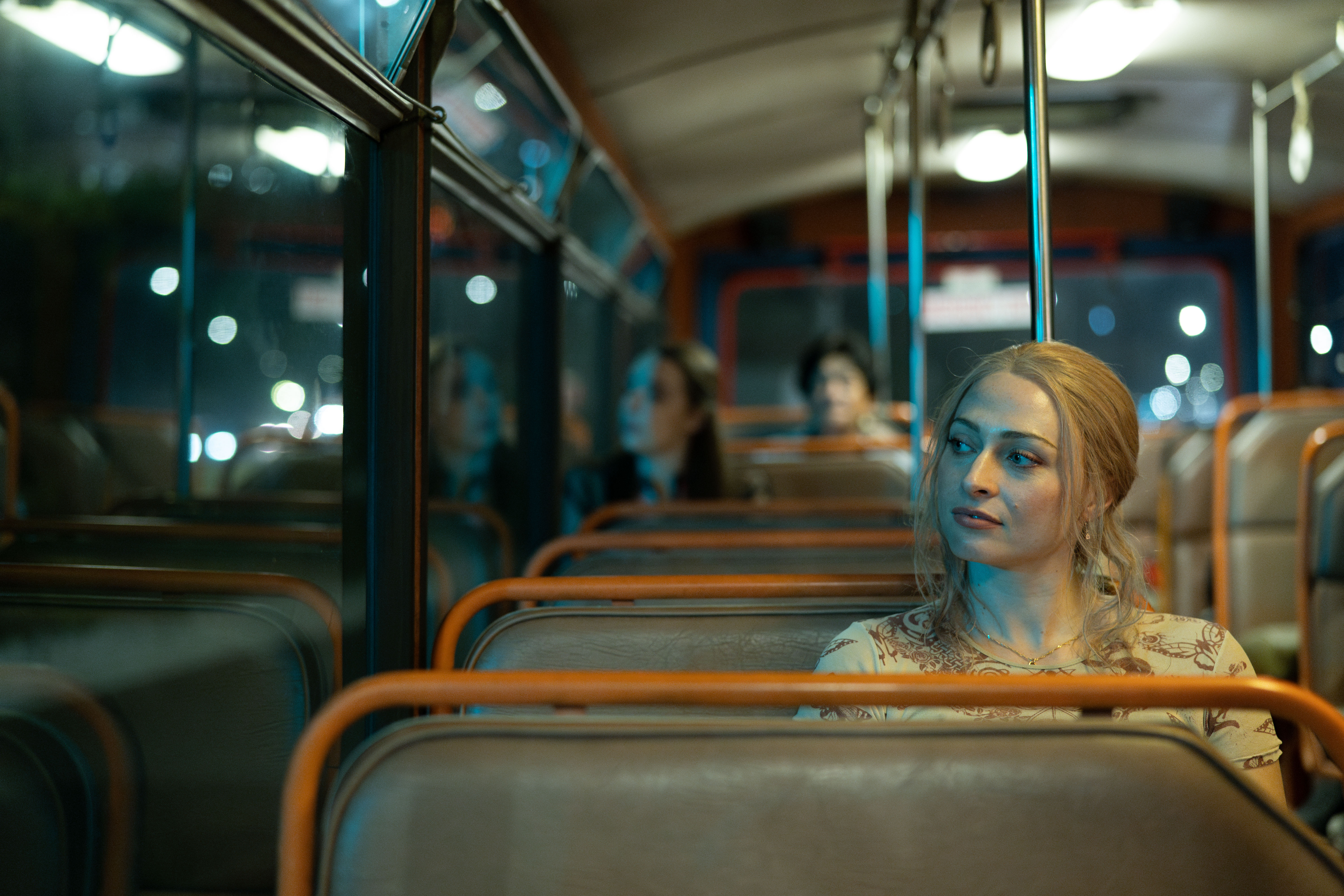 Chelsie Preston Crayford as Melissa in Dark City: The Cleaner. Photo / Geoffrey Short