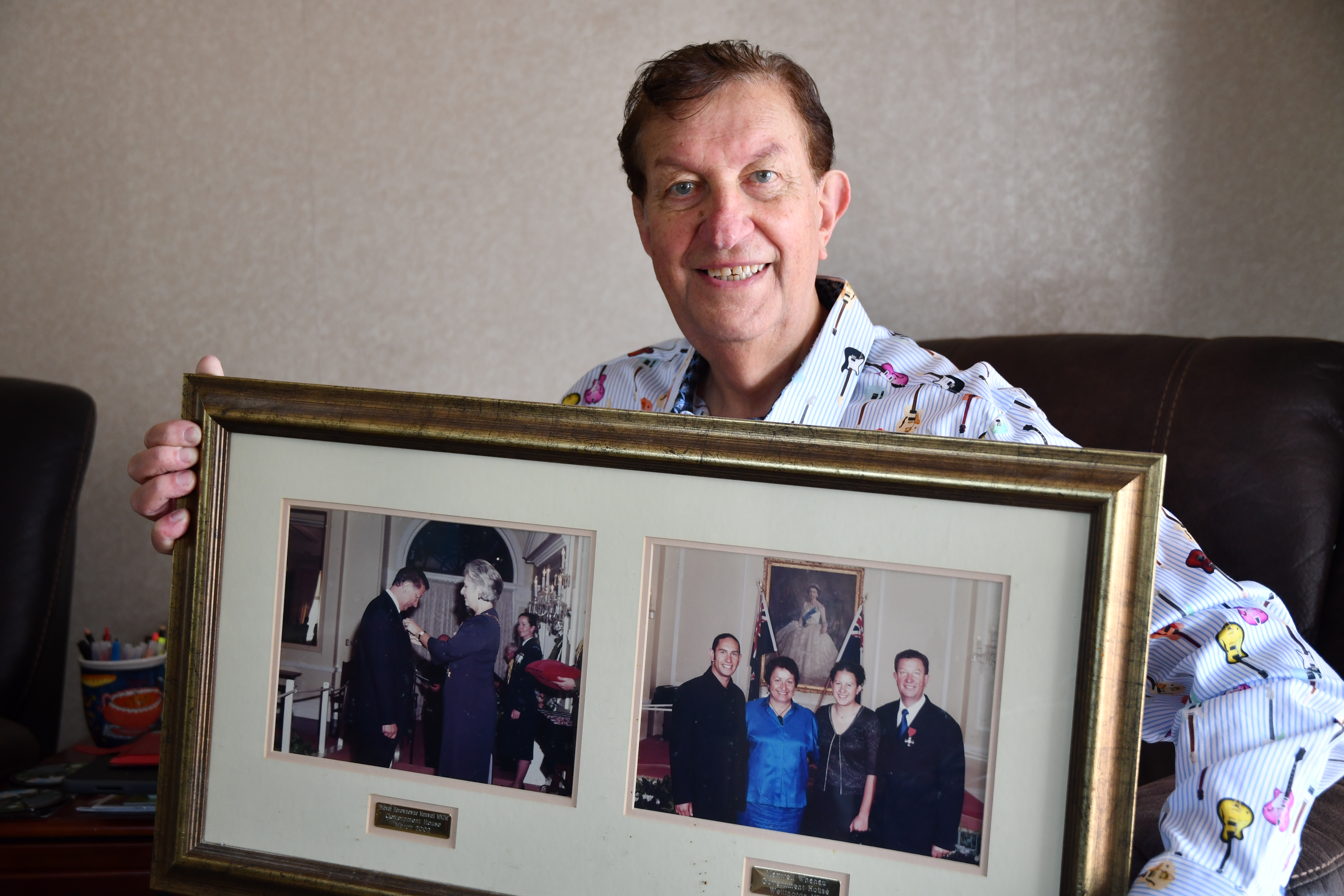Trevor Horowaewae Maxwell was appointed member of the New Zealand Order of Merit in 2002. Photo / Laura Smith