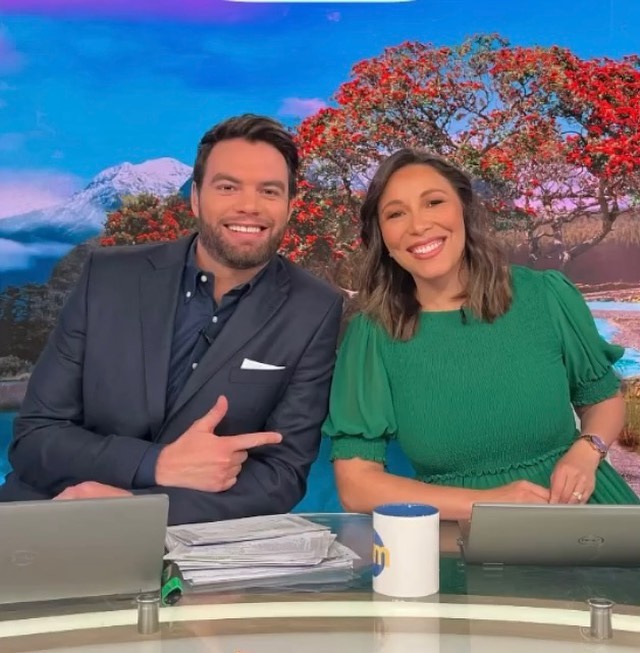 Ryan Bridge and Melissa Chan-Green. Photo / Instagram
