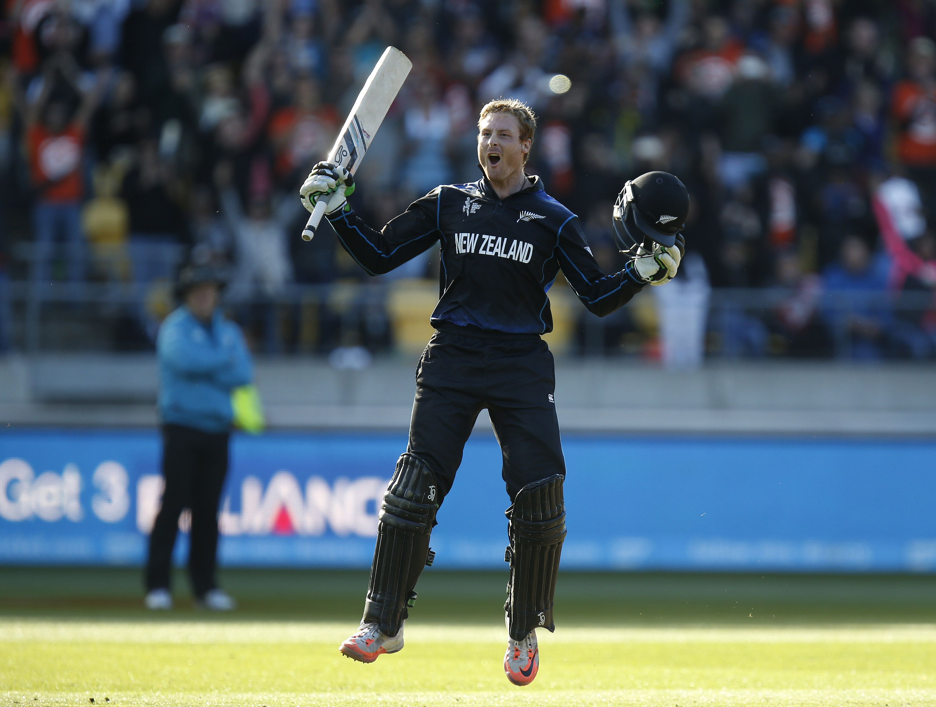 Martin Guptill carried his bat and finished the innings unbeaten on 237 from 163 balls. Photo / Mark Mitchell