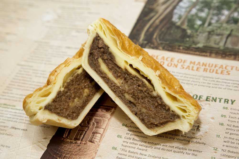 Pat Lam's supreme winning mince and cheese pie. Photo / Supplied