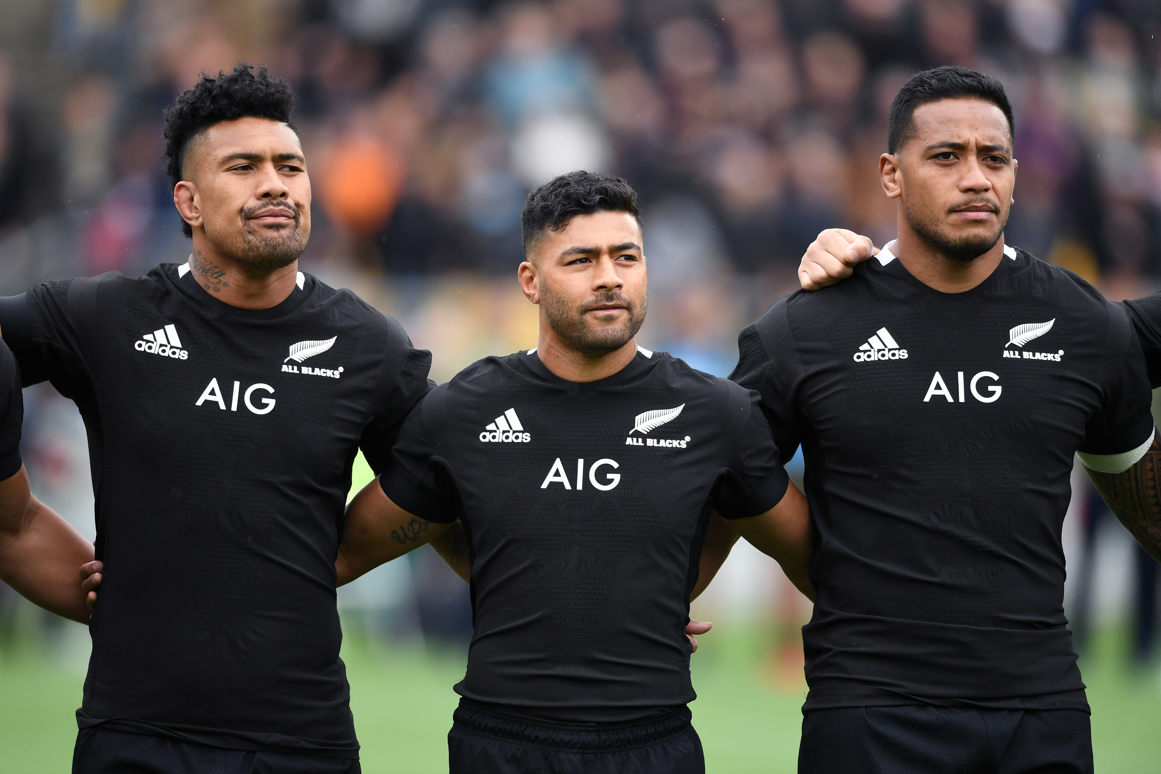 Ardie Savea is eligible this season but Richie Mo'unga and Shannon Frizell are not. Photo / Photosport