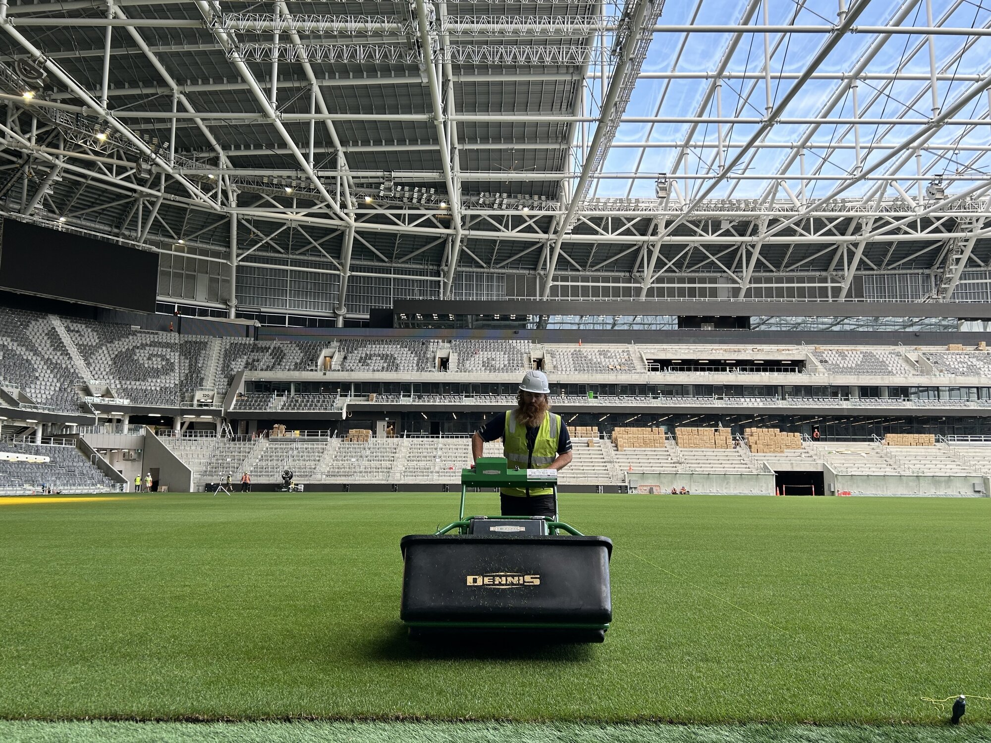  Inside One NZ Stadium in Christchurch - December 16, 2025.