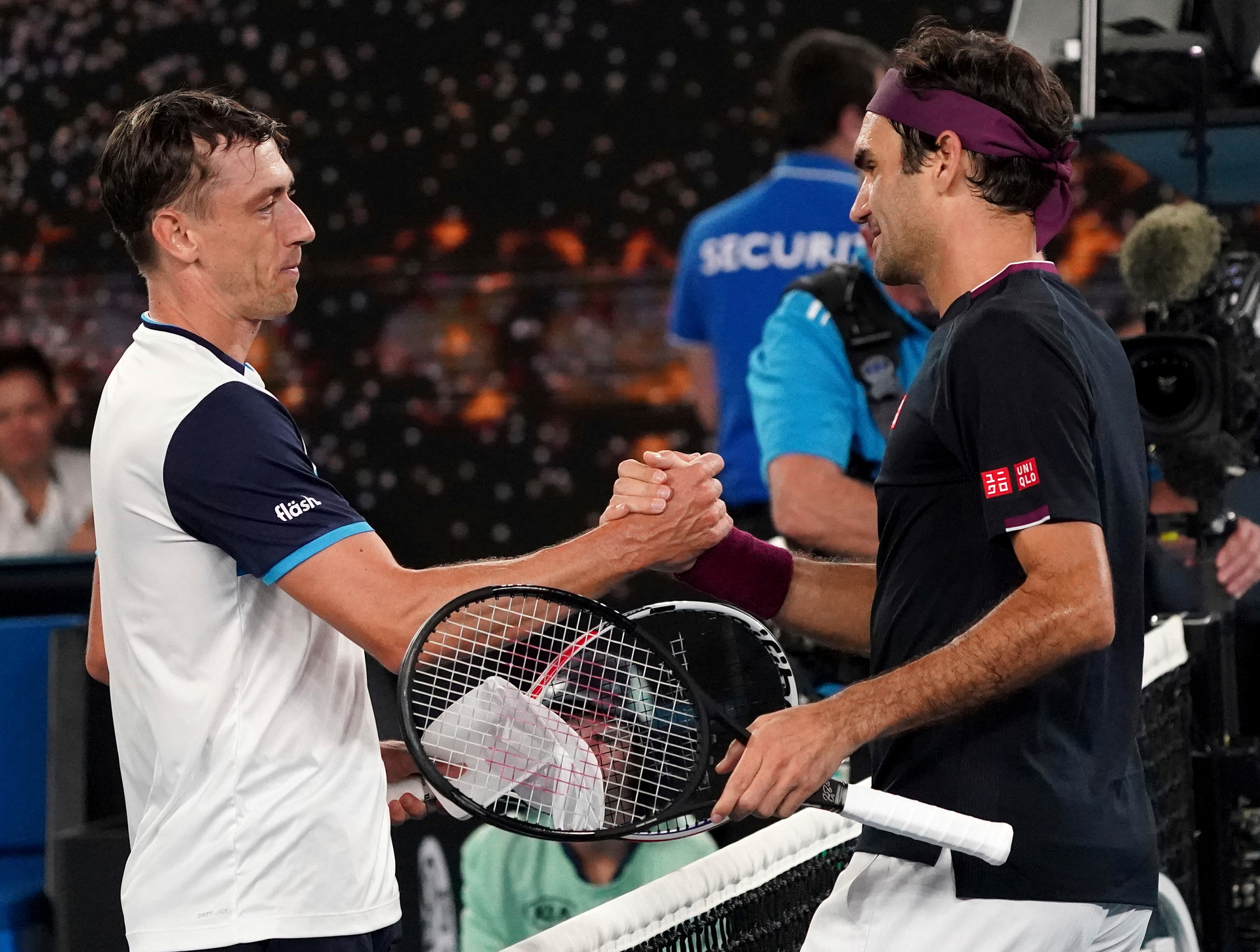 Tennis world reacts to utterly bonkers Roger Federer win against John Millman