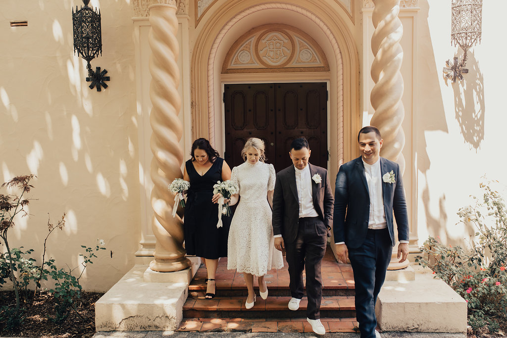Bridal party. Photo / Anna Kidman.