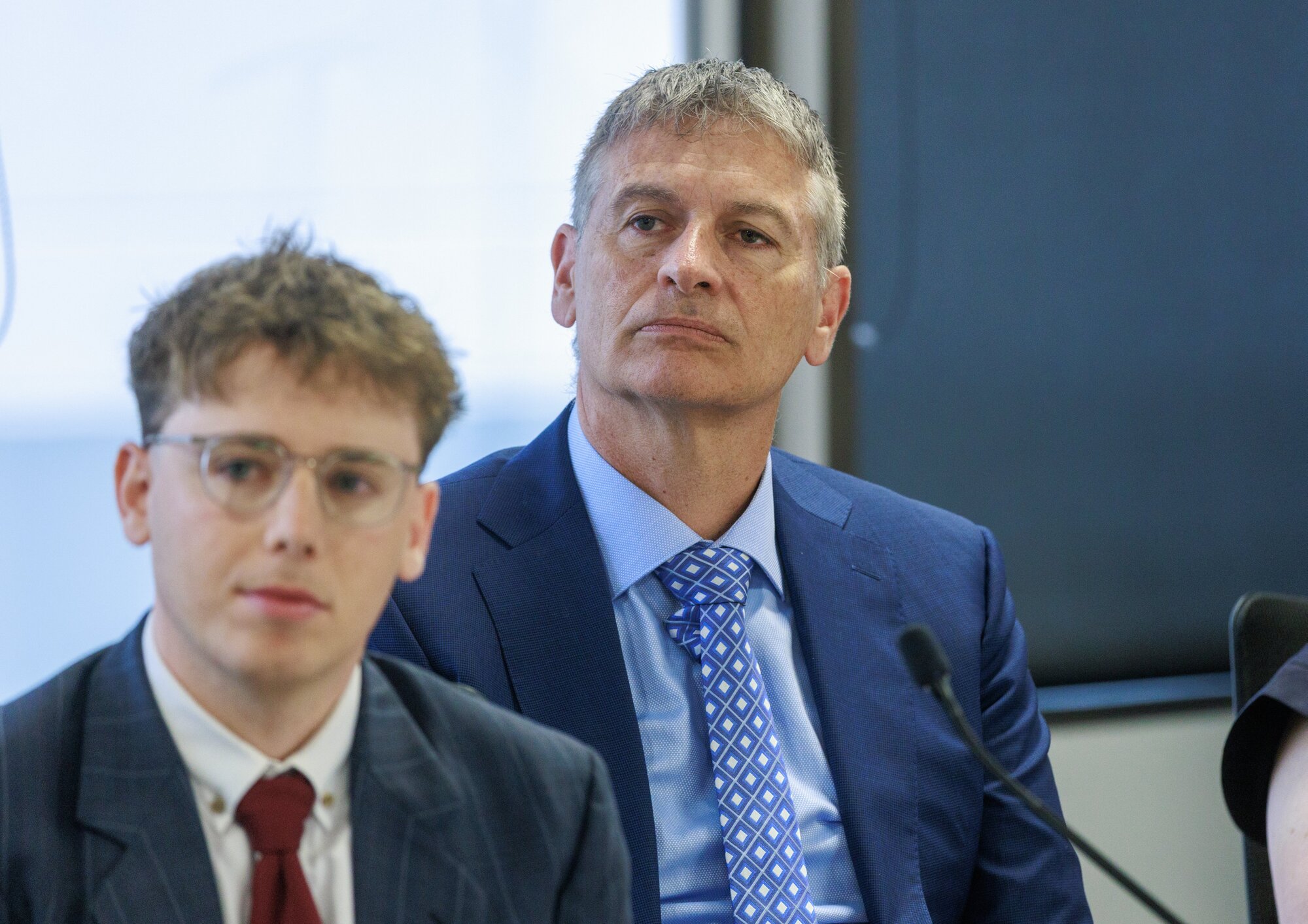 Wellington City councillor Karl Tiefenbacher (right) says the Audit Office's conflict ruling is 