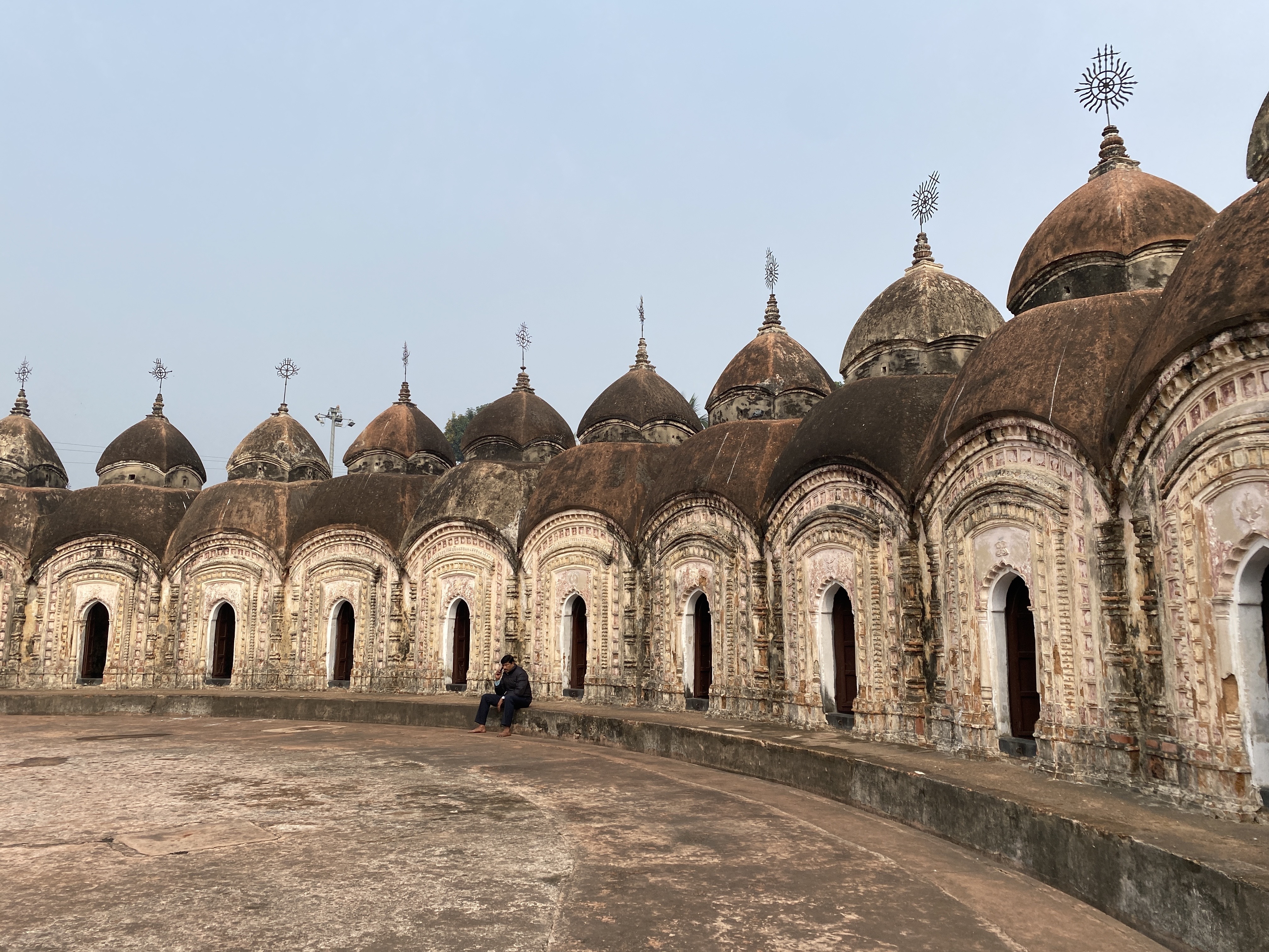 Naba Kailash Mandir, a complex of 108 temples in Kalna, India. Photo / Stephanie Holmes