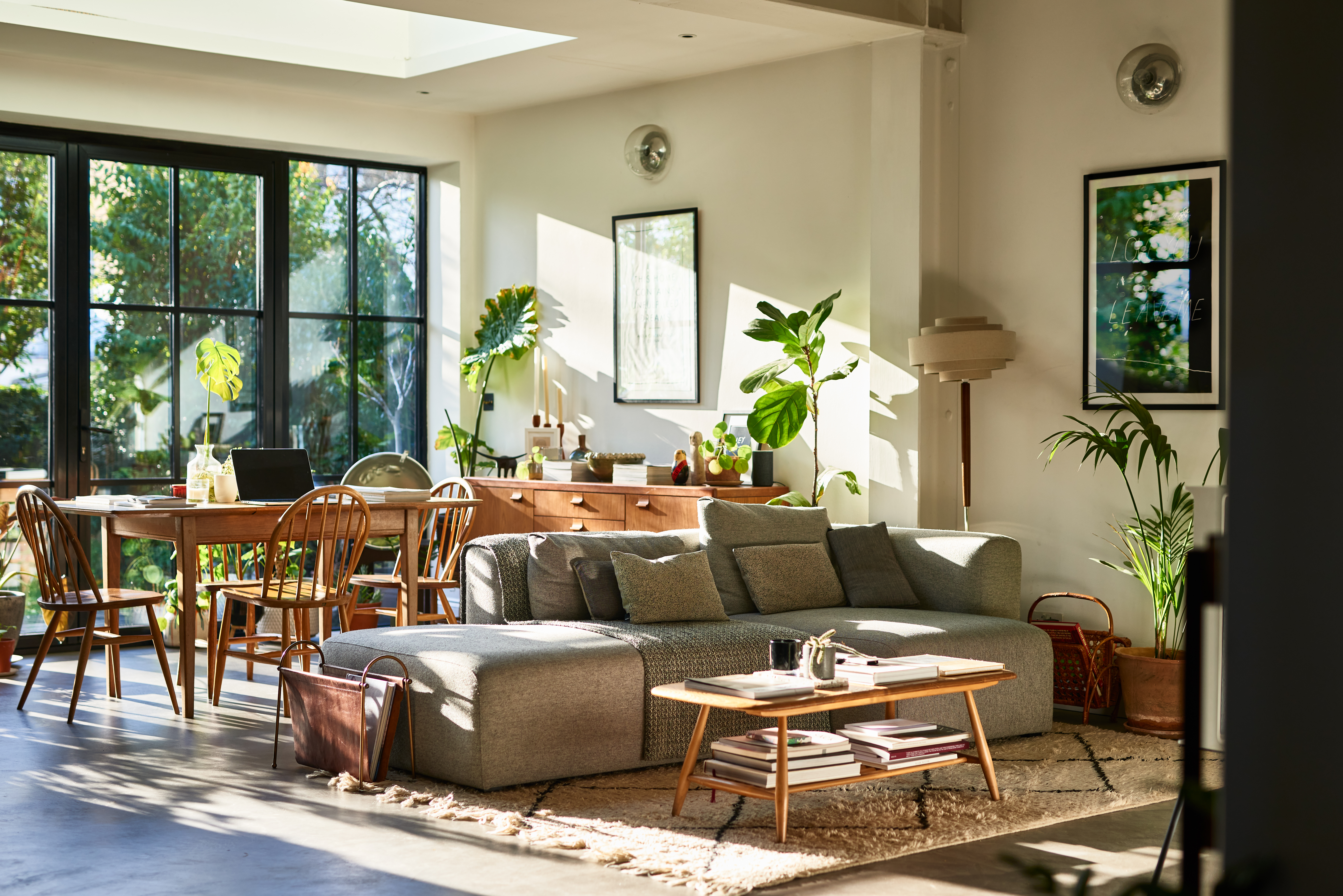 Think like an architect and consider where the light falls in your living room. Photo / Getty Images