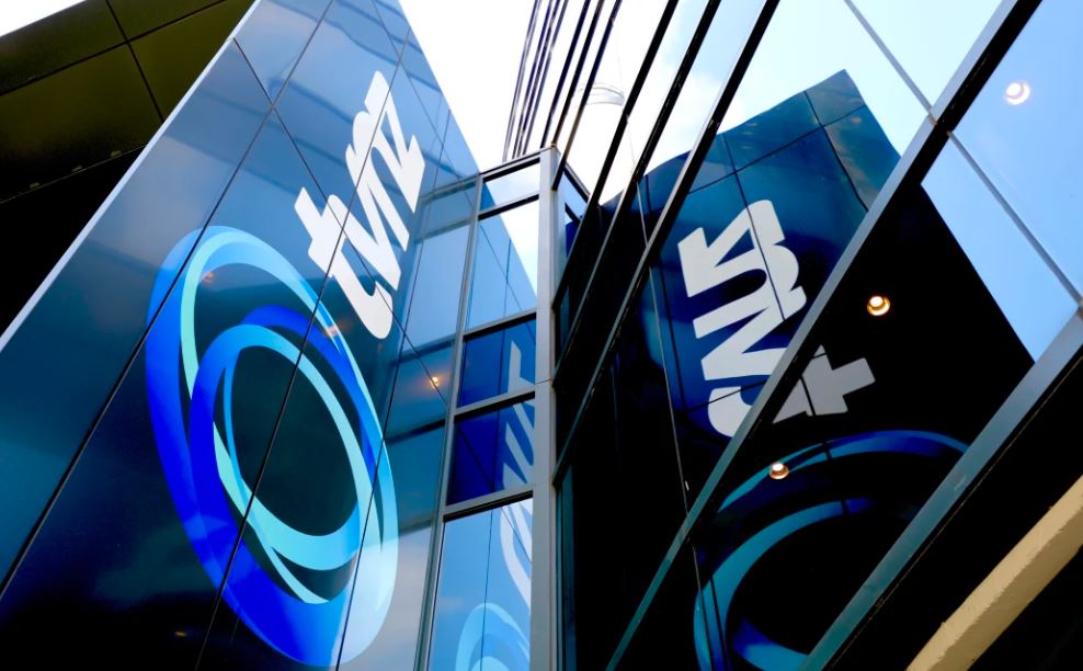 TVNZ's Auckland headquarters. Photo / RNZ/Marika Khabazi