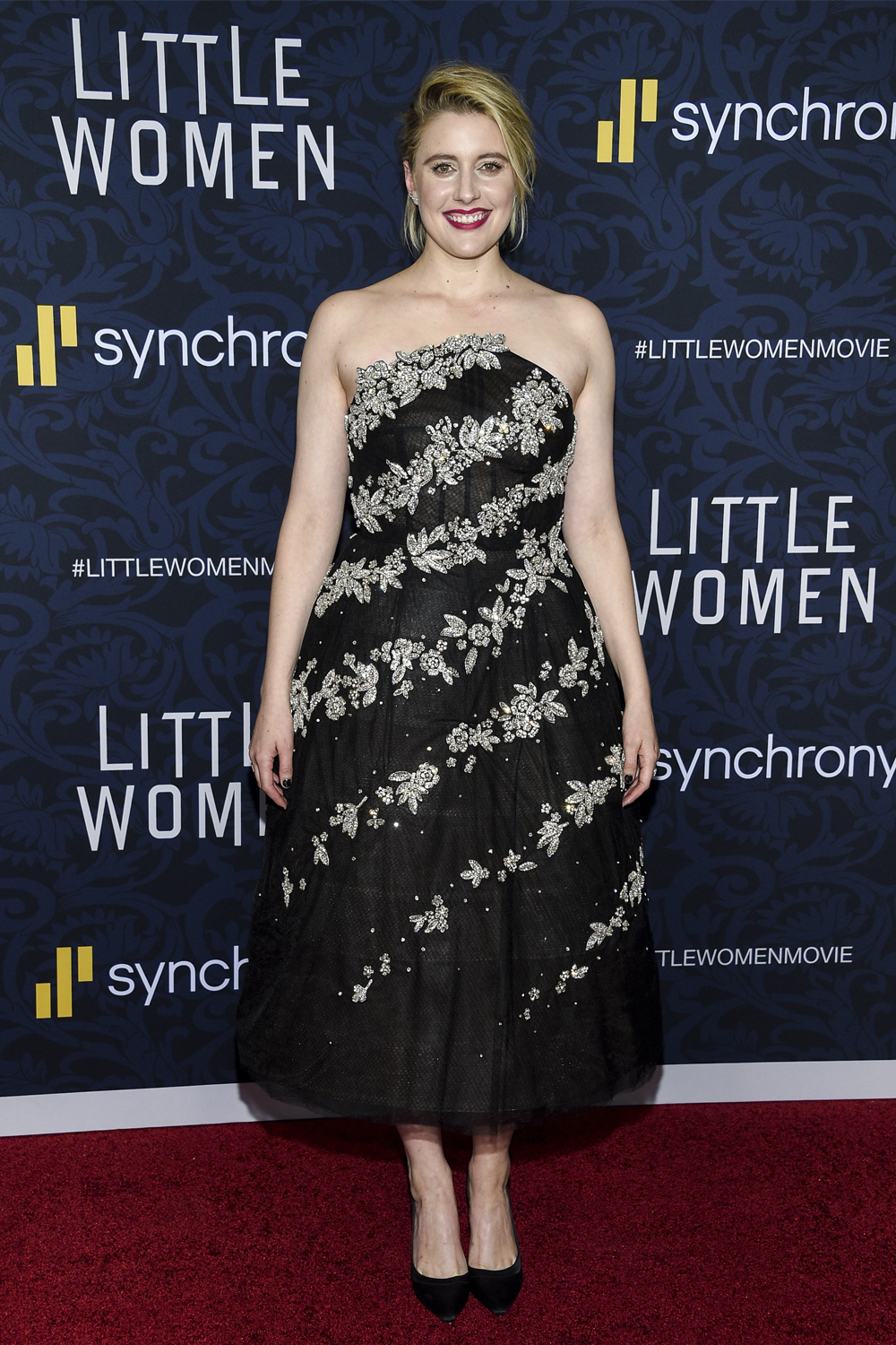 Greta Gerwig attends the premiere of Little Women. Photo / AP