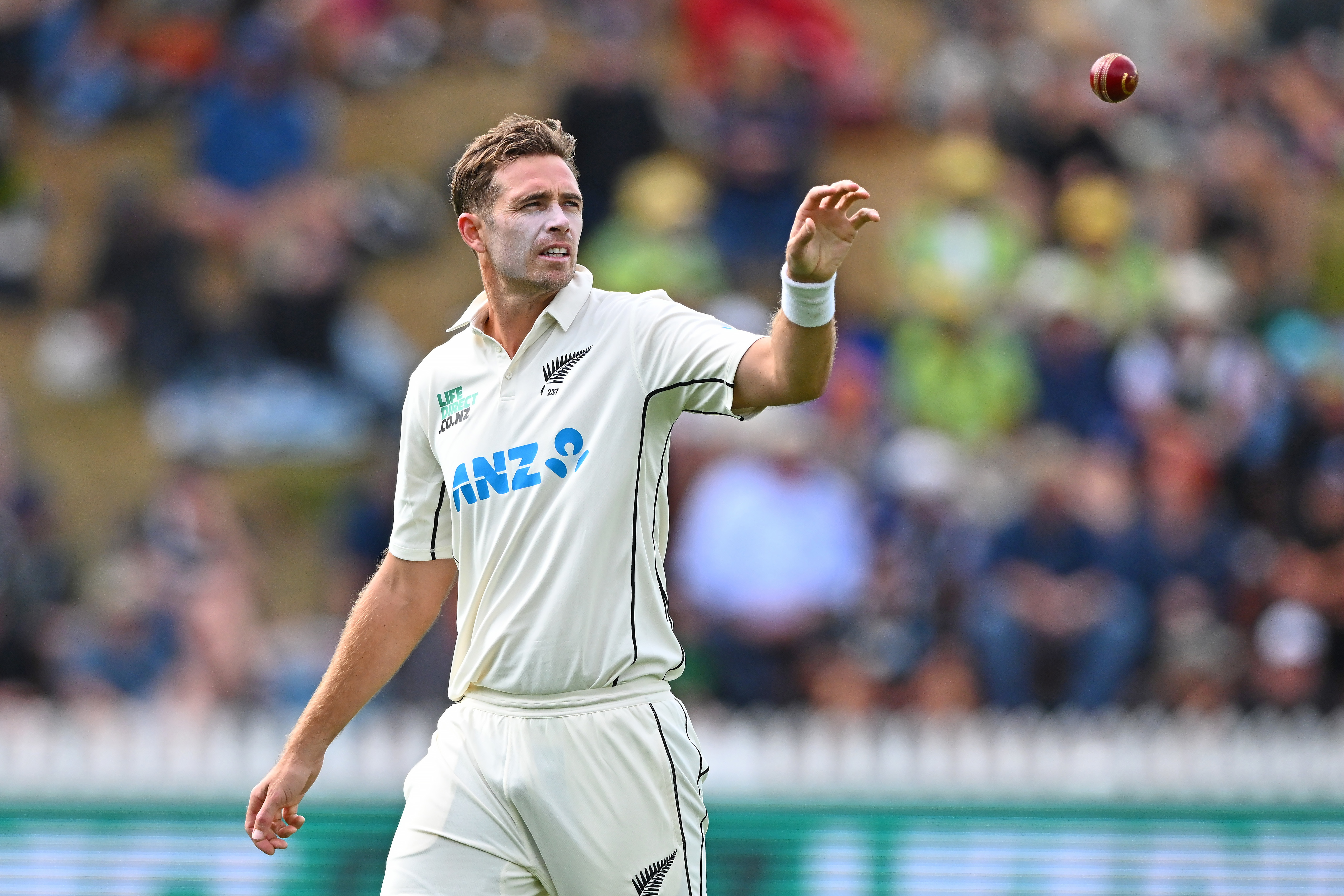 Tim Southee is ready for a steady diet of test cricket. Photo / Photosport
