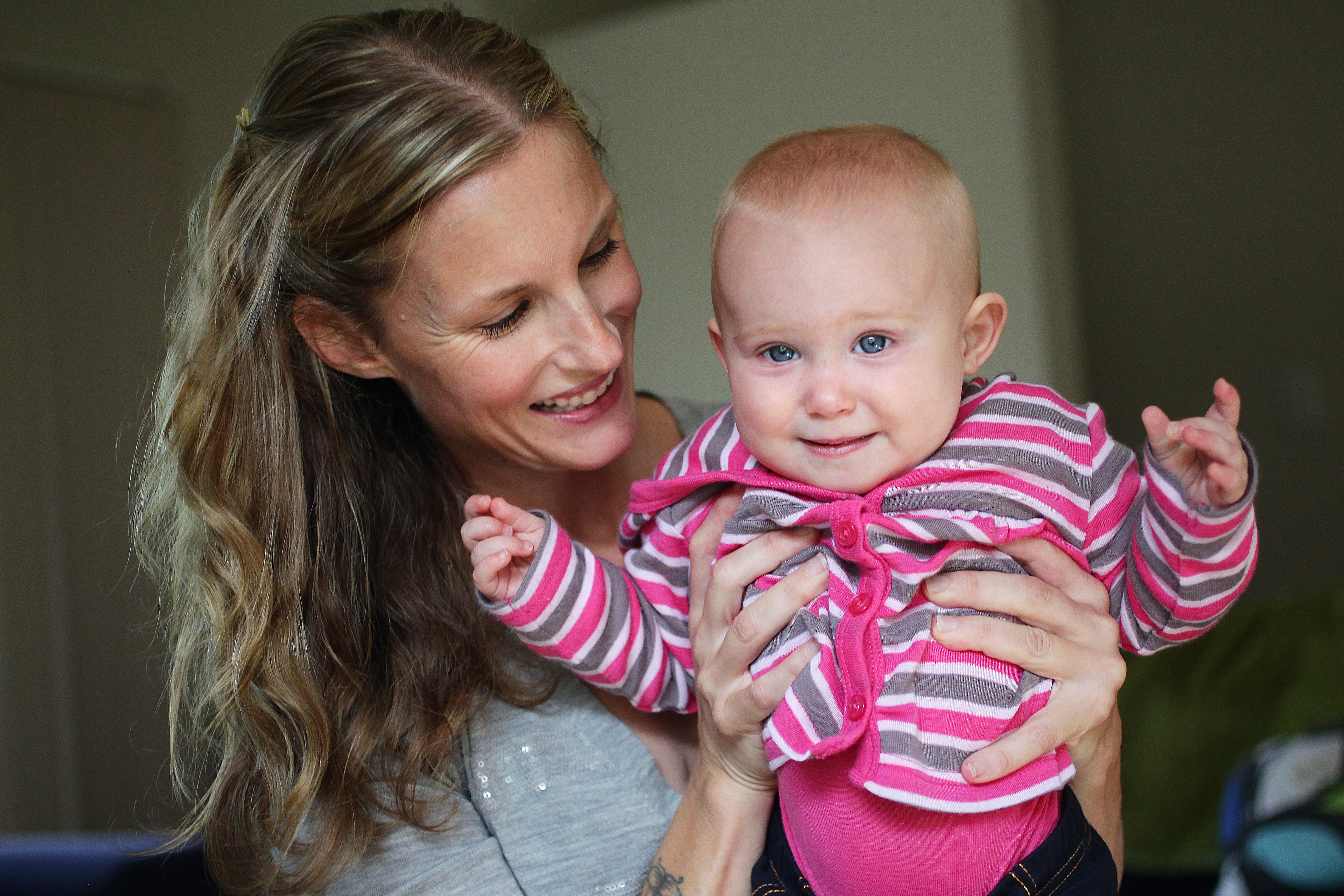 Avie Ball-Ward and her mum, Jaynie, were supported in developing skills for a better sleep. Photo / Doug Sherring