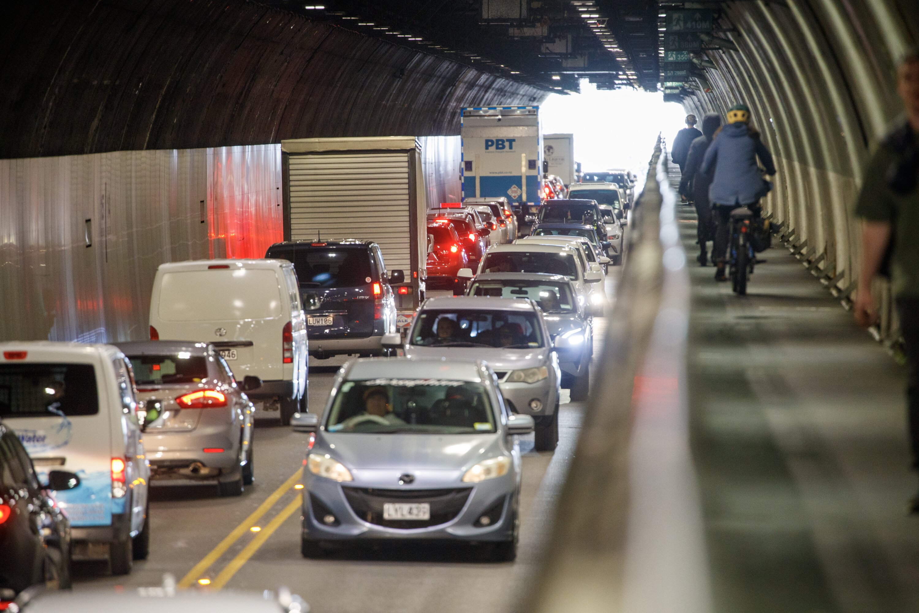 The State Highway 1 Mt Victoria Tunnel in Wellington. Photo / Mark Mitchell