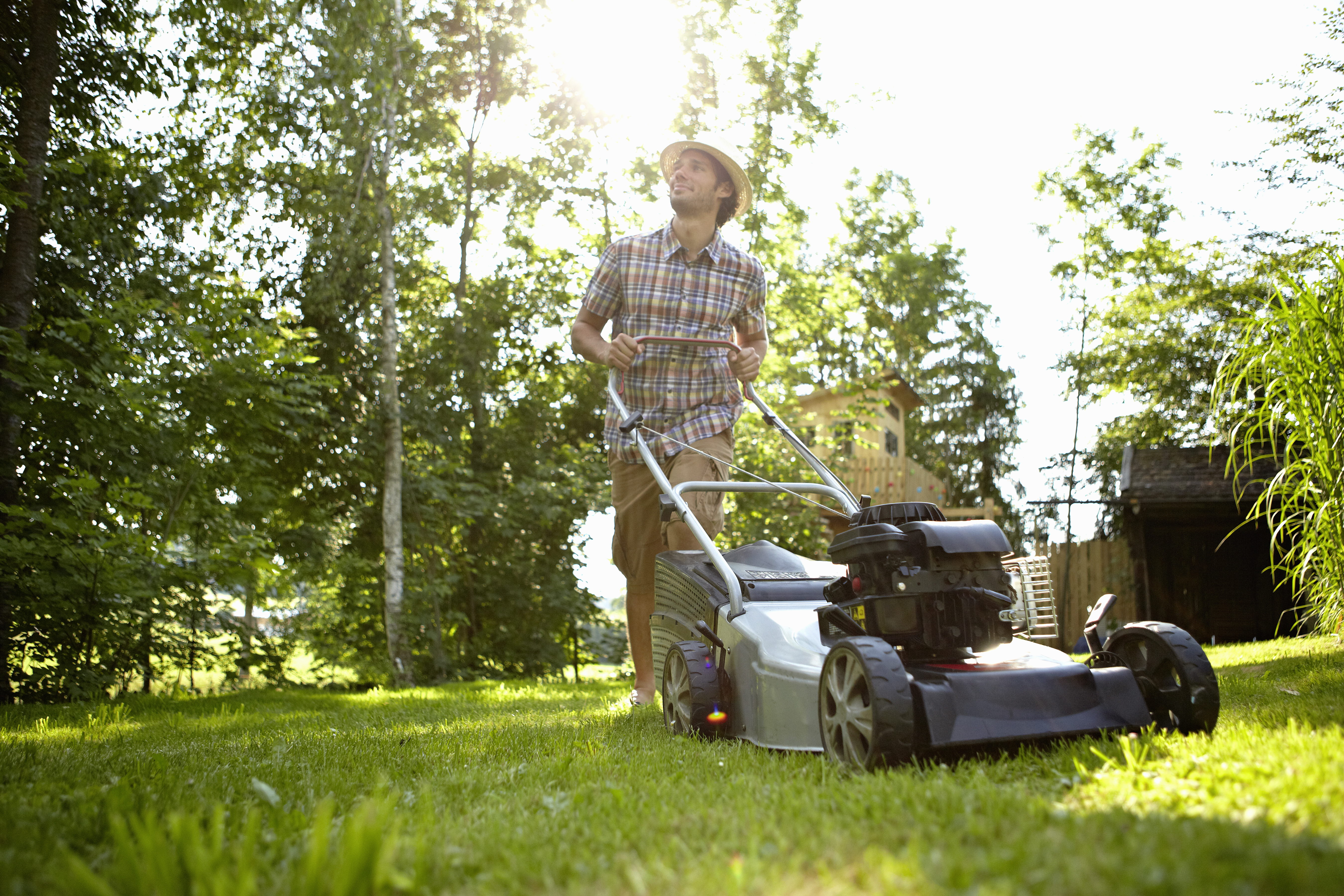 Can i mow discount my lawn at 7am