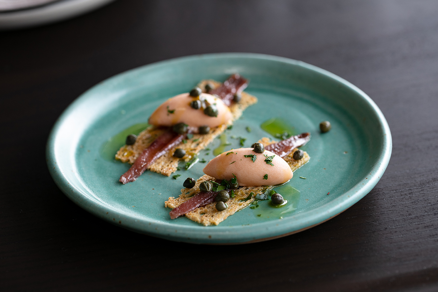 The anchovy tapas. Photo / Babiche Martens