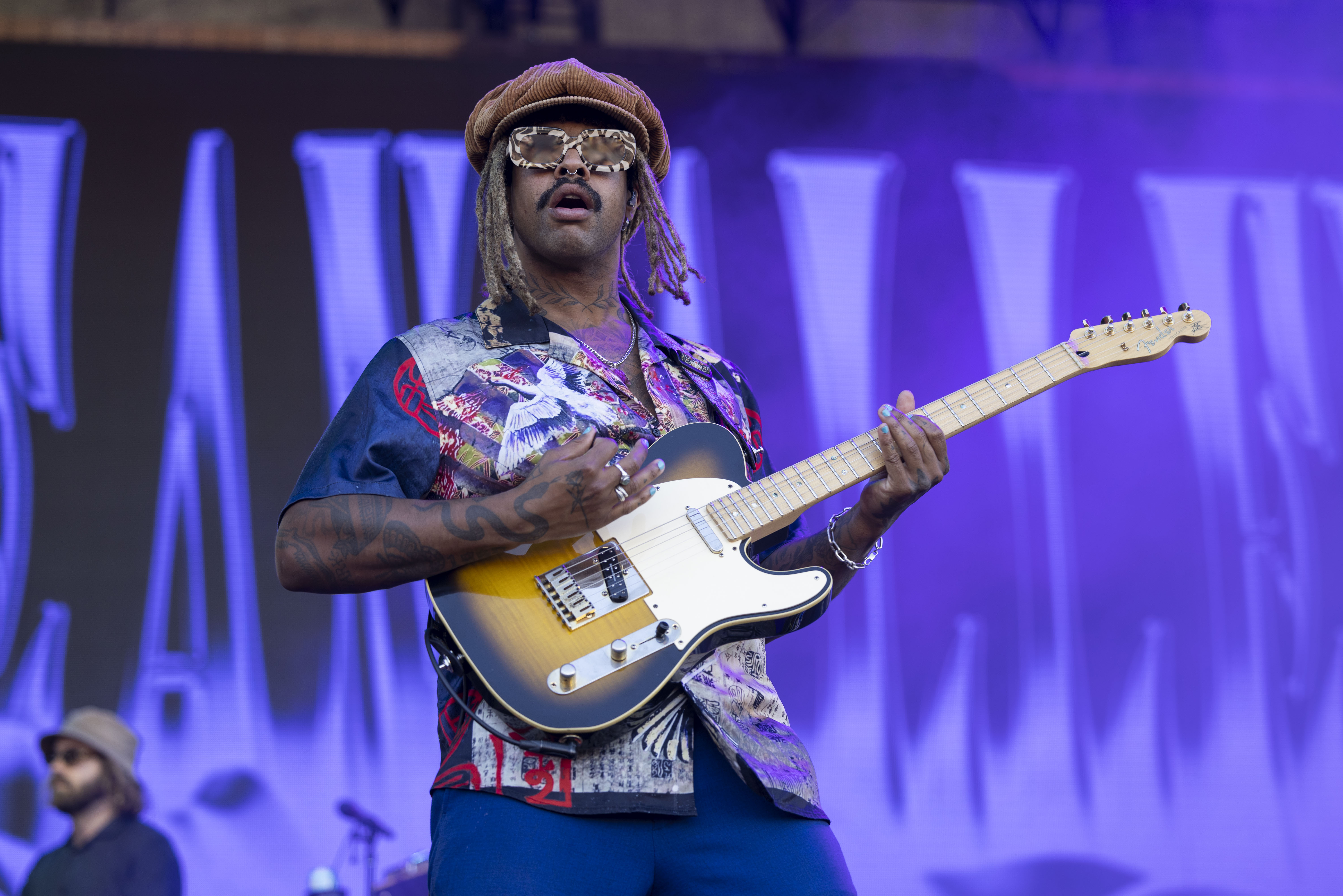 Baden Donegal of the band Ocean Alley performs at Falls Festival on January 7 in Fremantle, Australia. Photo / Getty Images