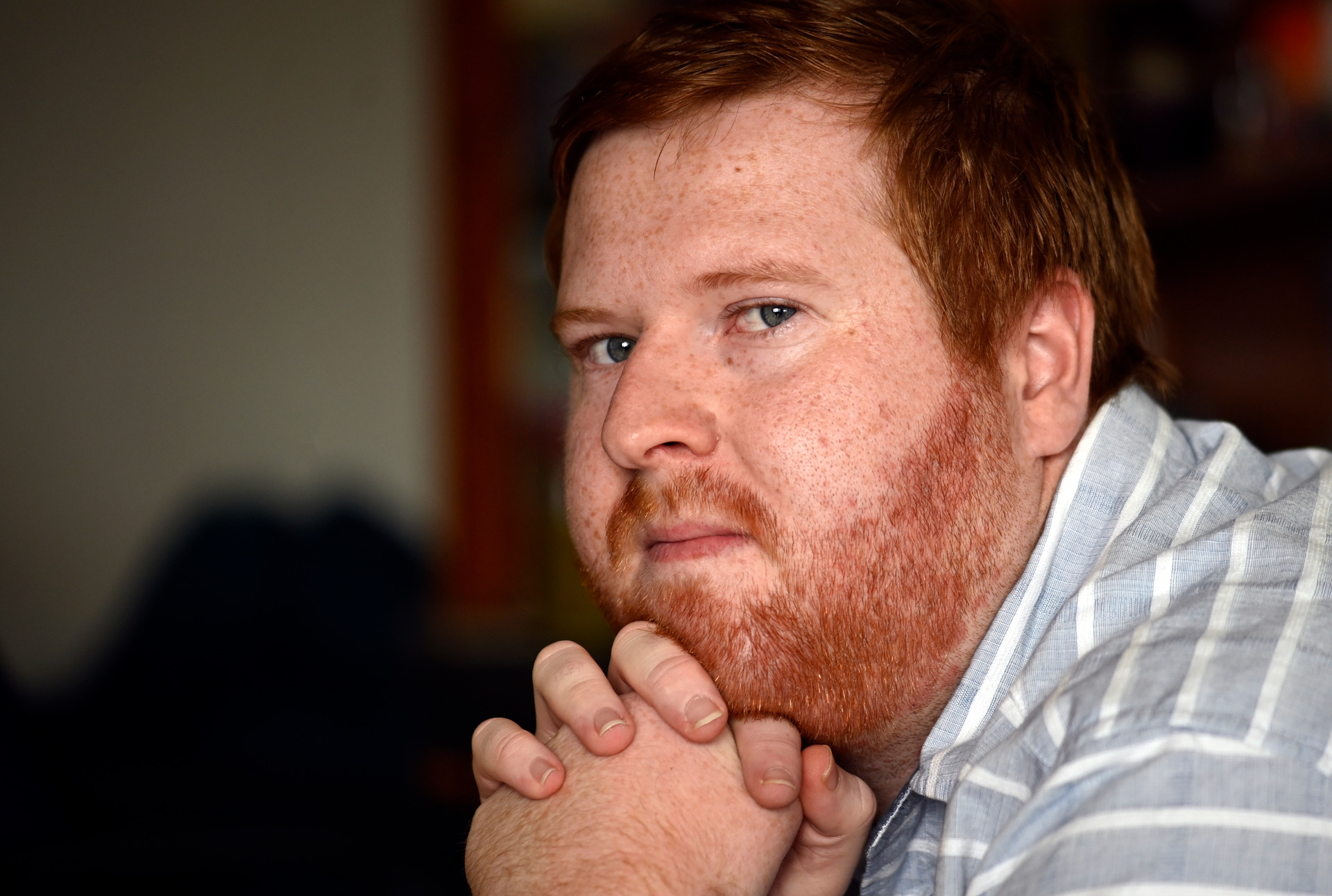 Tauranga Toi Ohomai student Tyler Herbert, 25. Photo / George Novak 