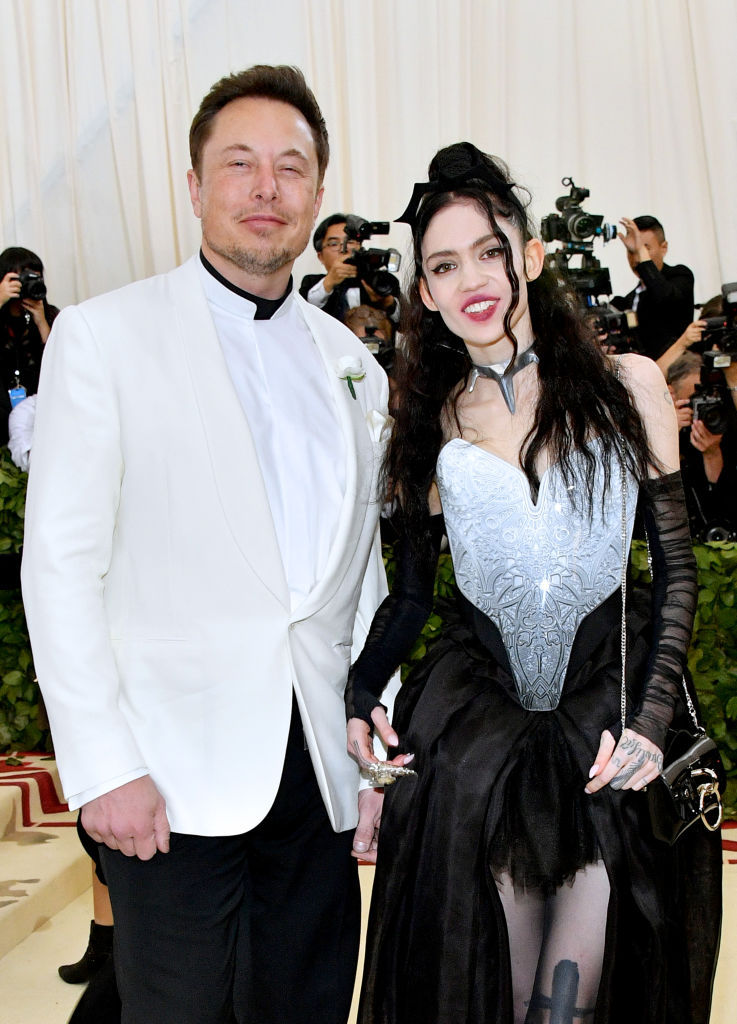 Elon Musk and Grimes were known to be parents to three-year-old son X Æ A-12, and daughter Exa Dark Sideræl. Photo / WireImage