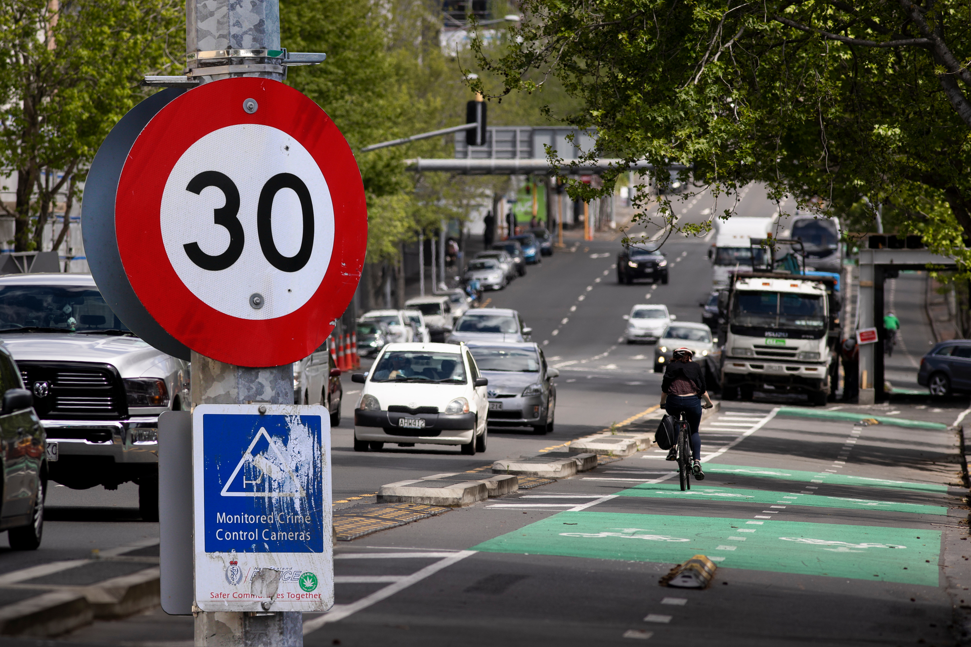 The plan is for more people to cycle and fewer people to drive to work. Photo / File