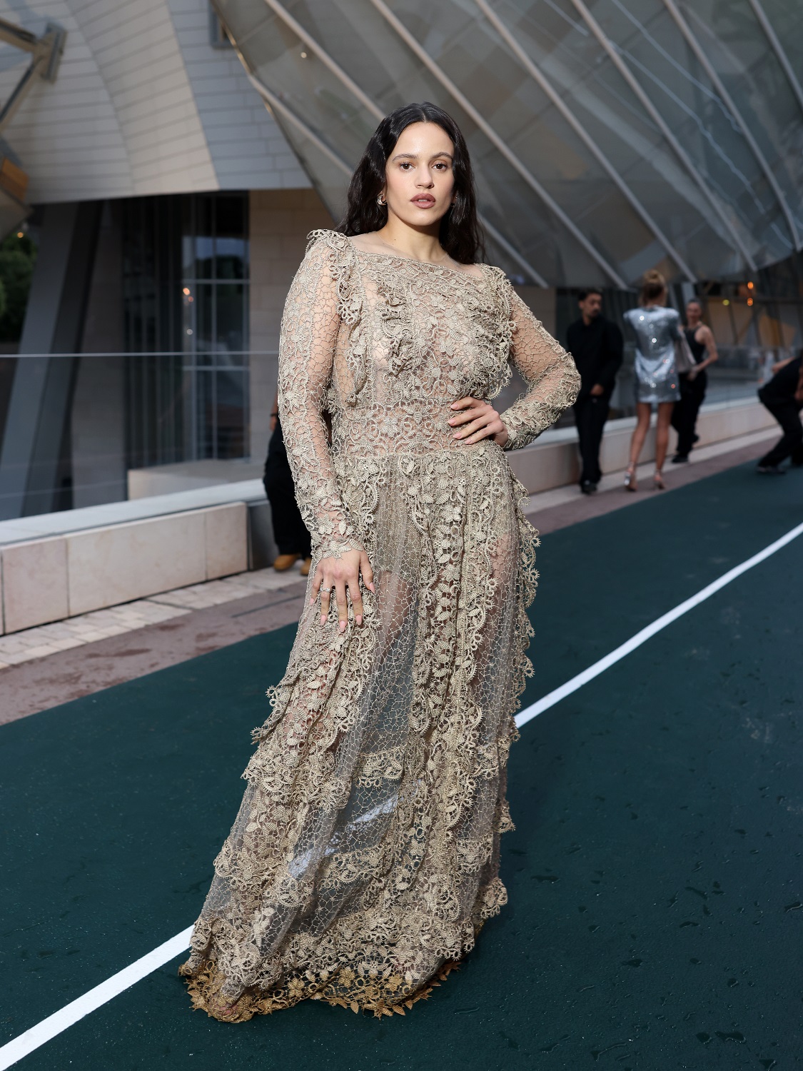 Rosalía attends Prelude to the Olympics at Fondation Louis Vuitton in Paris. Photo / Getty Images