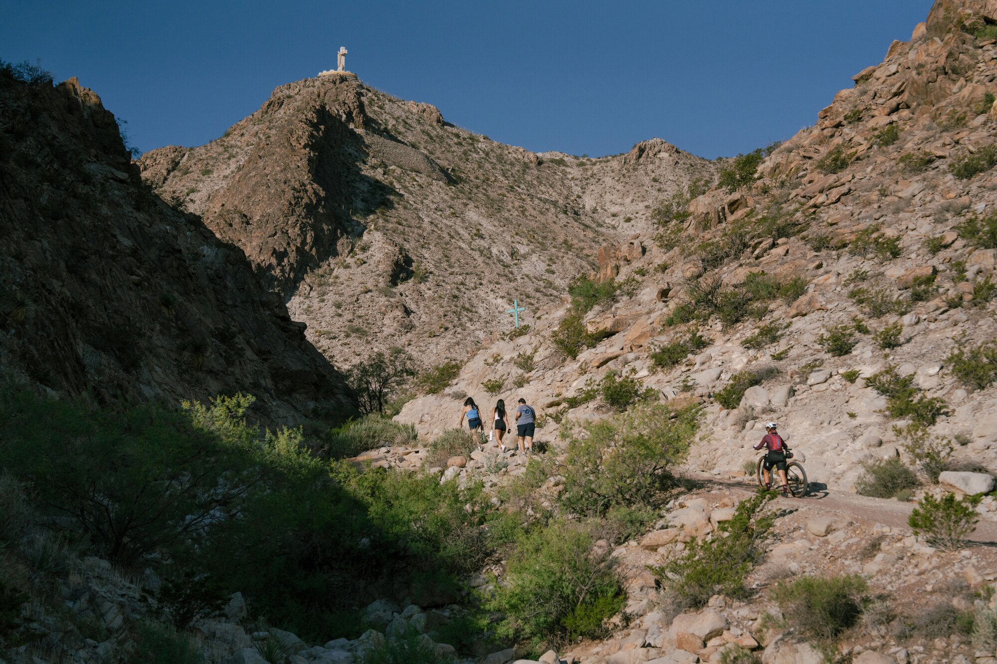 The church says the border wall would desecrate a holy landmark and violate the religious liberties of those who wish to worship there. Photo / Paul Ratje, The New York Times