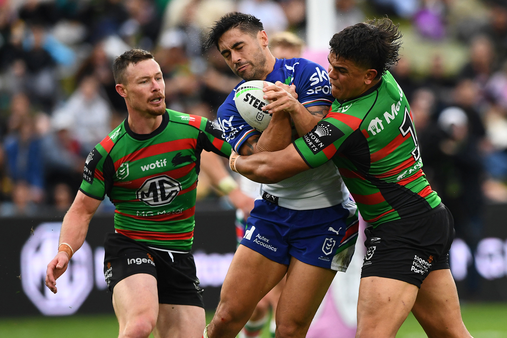 Rugby league Warriors thumped by South Sydney Rabbitohs as NRL nightmare continues