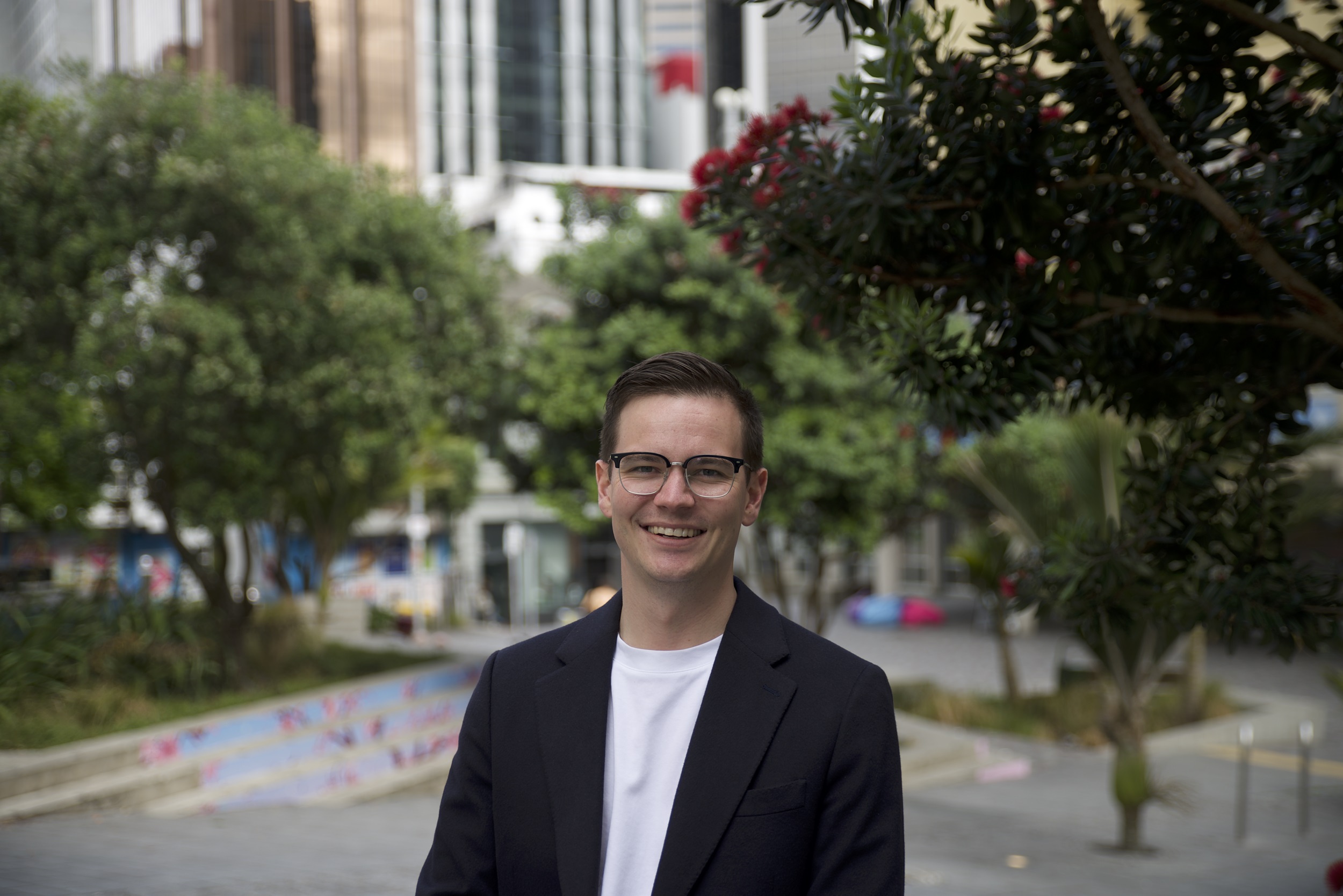 RoboCop: Joshua Parsons spent five years as a police officer before moving into private security – where he sees an increasing role for AI to assist stretched security agents.