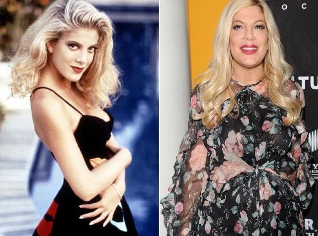 Tori Spelling played Donna Martin. Photo / Supplied
