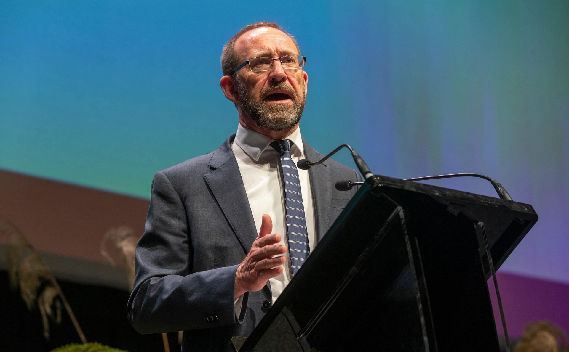 Justice Minister Andrew Little has outlined New Zealand's record on human rights at the UN in Geneva. Photo / File