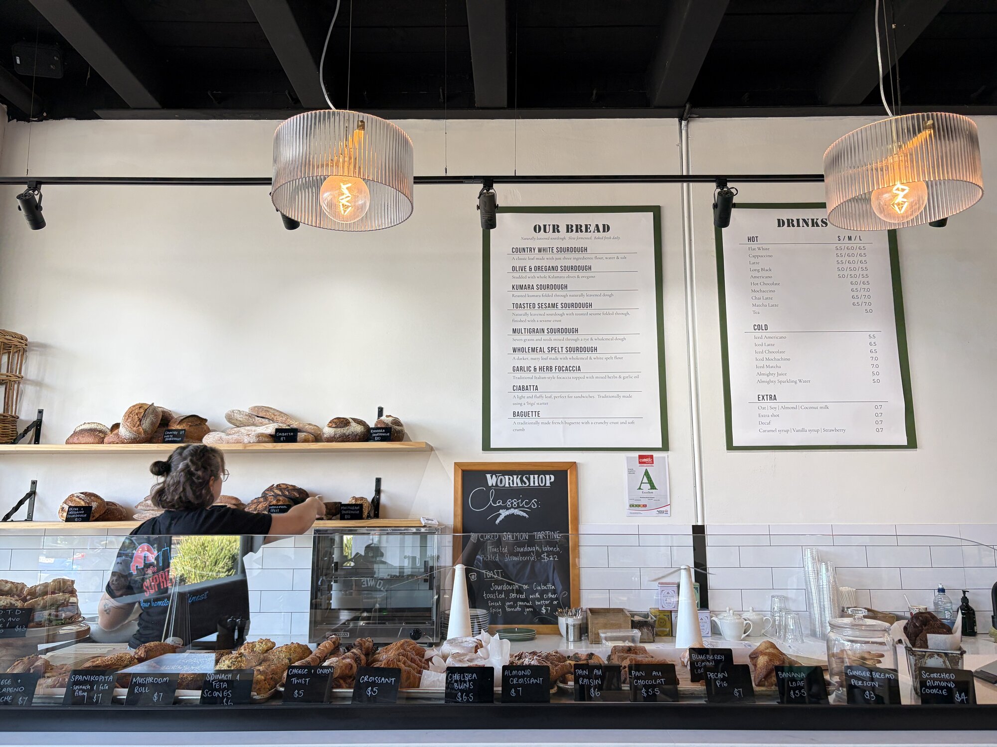Workshop Bread Company's ciabatta might be the best in Auckland.