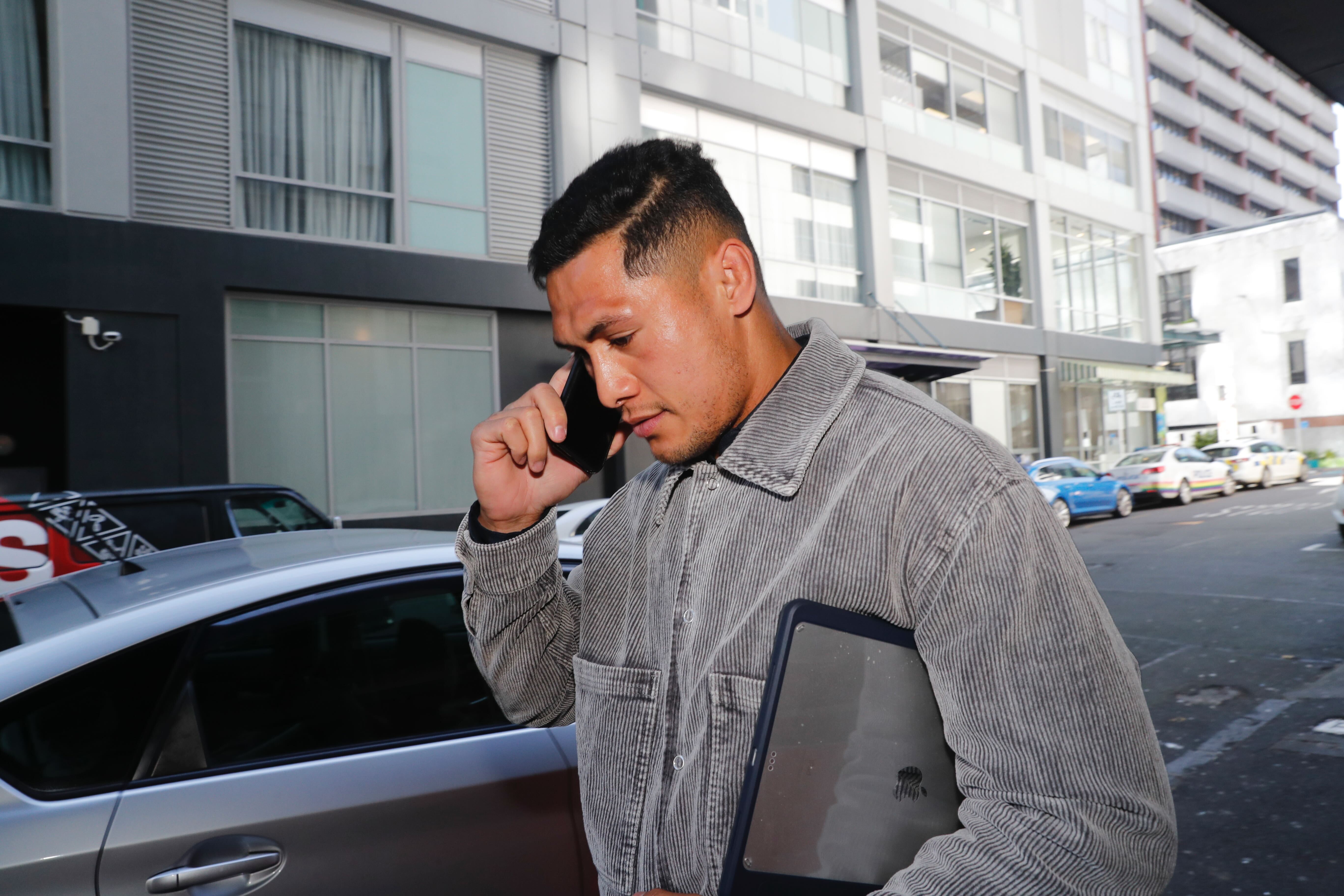 Roger Tuivasa-Sheck pleaded guilty to the drink-driving charge, was fined and disqualified from driving. Photo / Dean Purcell 