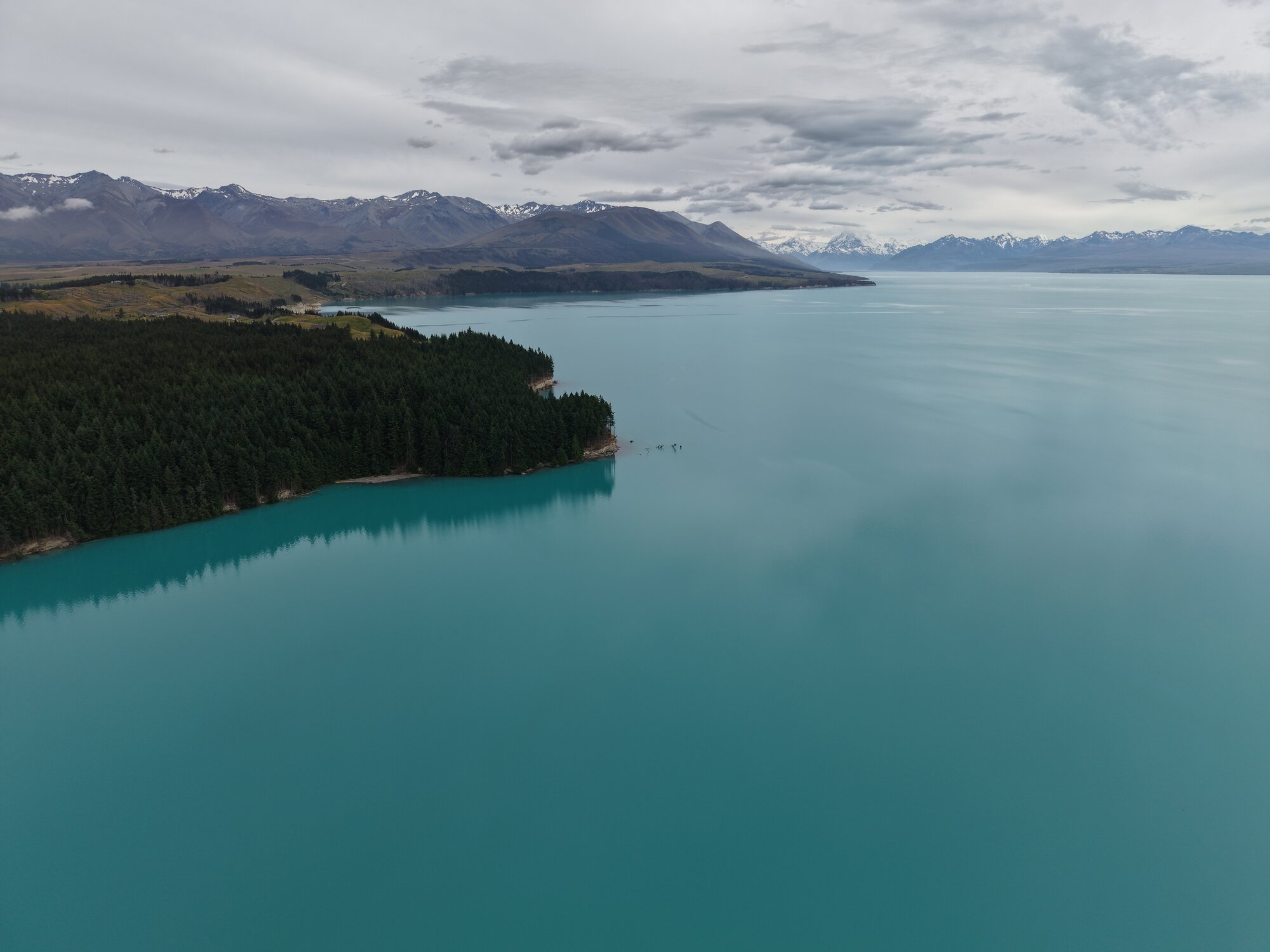 Lake Pūkaki is New Zealand's biggest hydro storage lake. Photo / Meridian